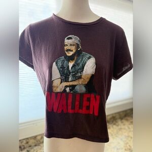 Morgan Wallen Graphic crop top